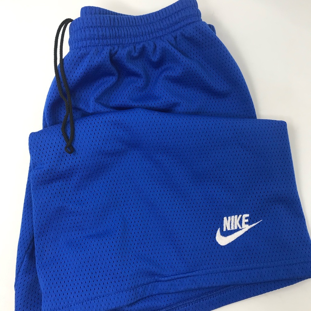 Nike Blue Athletic Jersey Shorts - B40